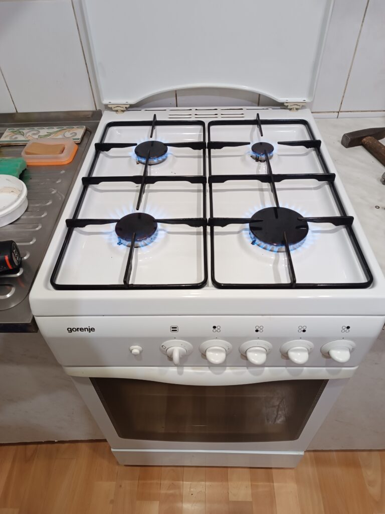 Ремонт газовой плиты Gorenje после ремонта