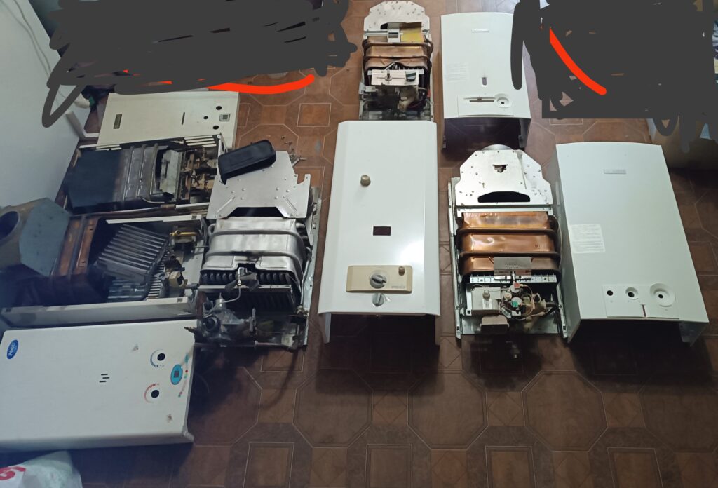 Газовые колонки бу, для разборки на запчасти